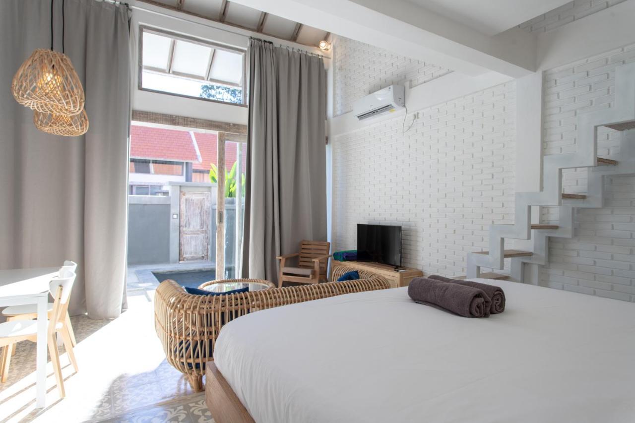 White Studio, Villa With Private Pool Canggu ภายนอก รูปภาพ